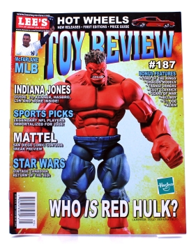 Lee's Toy Review Magazine # 187: Who is Red Hulk?